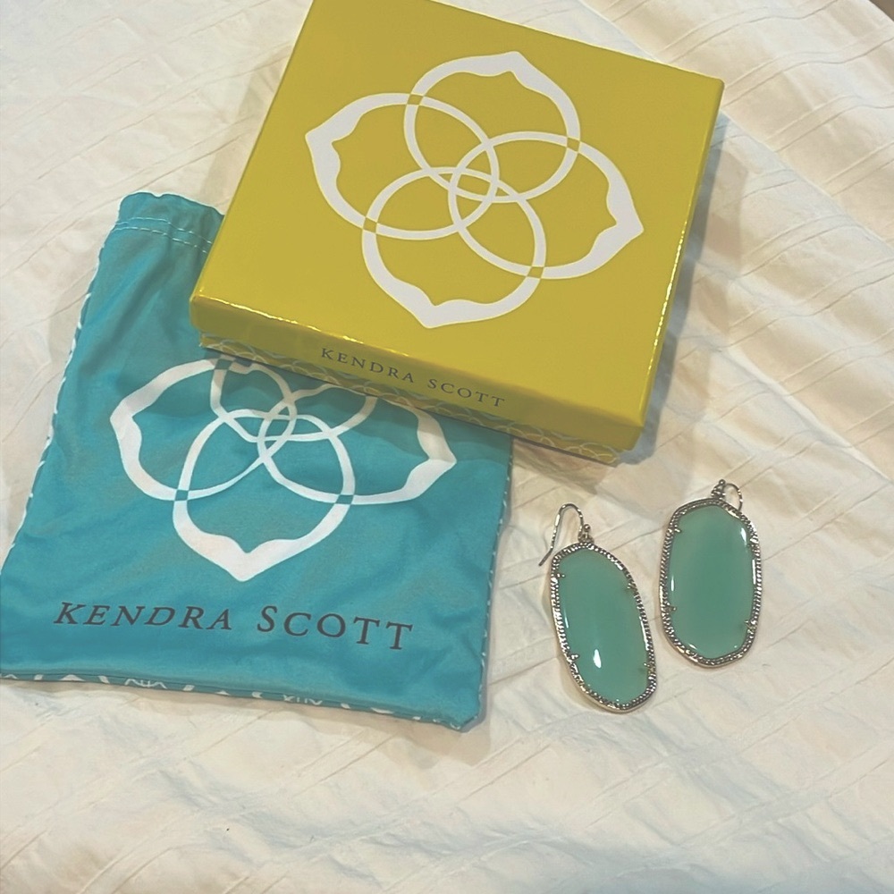 Kendra Scott Elle Earrings - Blue